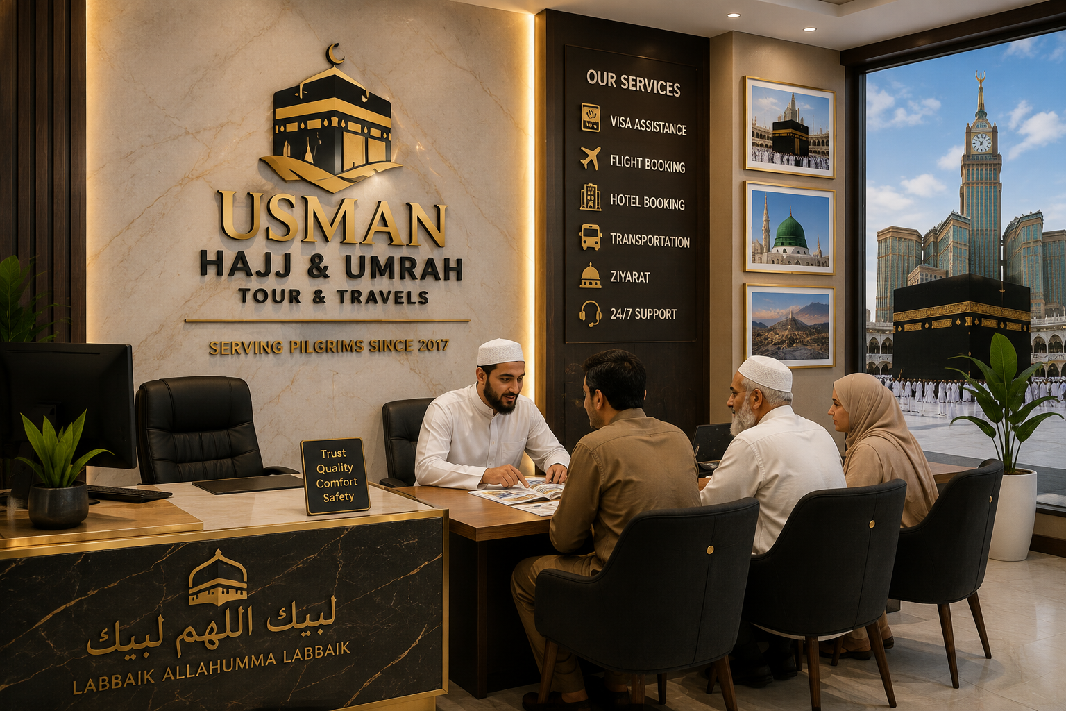 Usman Hajj Umrah