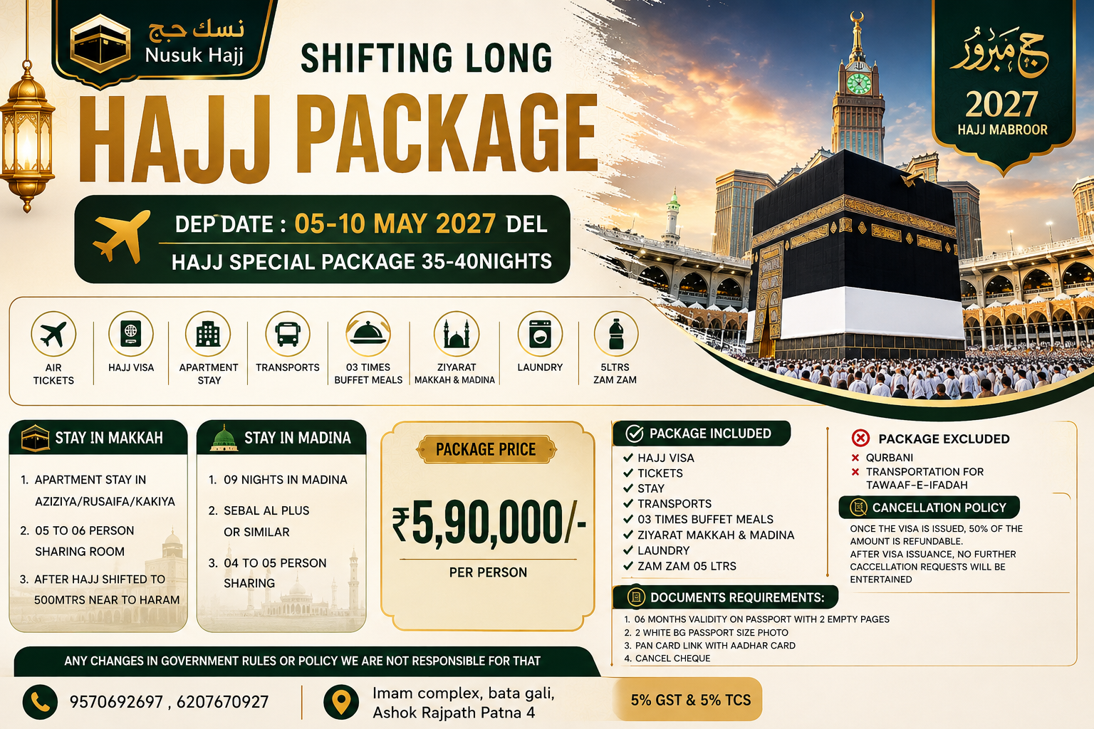 Hajj 2027 Package